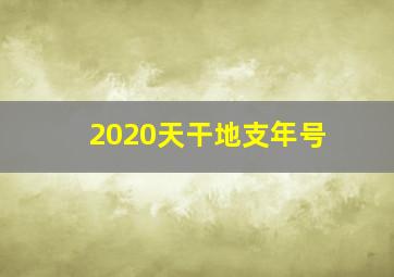 2020天干地支年号