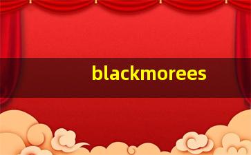 blackmorees