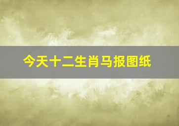 今天十二生肖马报图纸