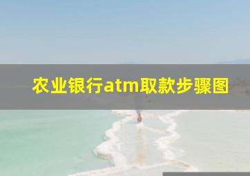 农业银行atm取款步骤图