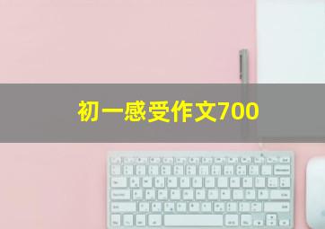 初一感受作文700