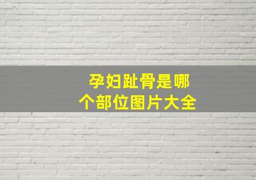 孕妇趾骨是哪个部位图片大全