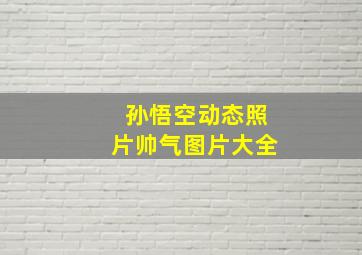 孙悟空动态照片帅气图片大全