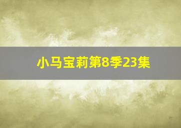 小马宝莉第8季23集