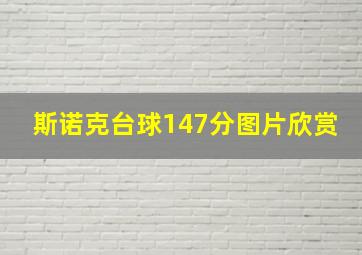 斯诺克台球147分图片欣赏