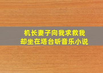 机长妻子向我求救我却坐在塔台听音乐小说