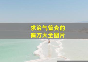 求治气管炎的偏方大全图片