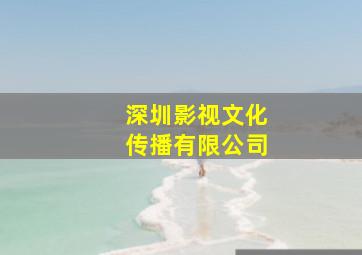 深圳影视文化传播有限公司