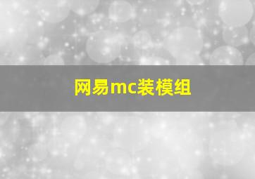 网易mc装模组