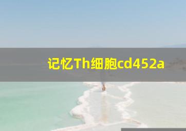 记忆Th细胞cd452a