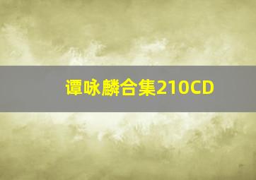 谭咏麟合集210CD