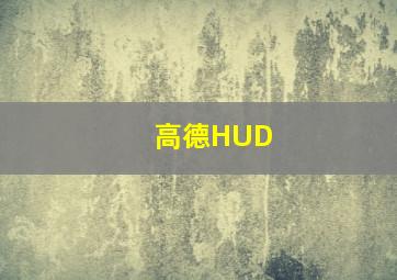 高德HUD