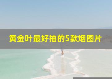 黄金叶最好抽的5款烟图片