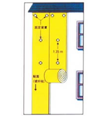 玻璃棉卷毡垂直安装方法